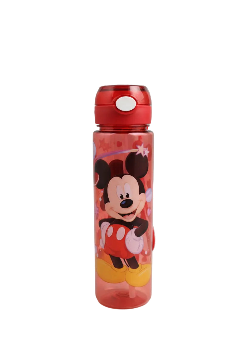 Transperant Water Bottle With Sipper Strow