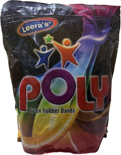 Multipurpose Nylon Rubber Bands 4 inch  (500 Gms)