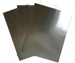 A4 Silver Metallic Mirror Cardstock Sheets (10 Sheet)