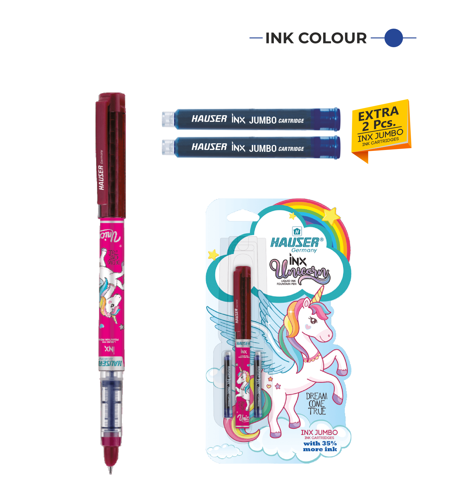 Hauser Unicorn Body Roller Ink Pen