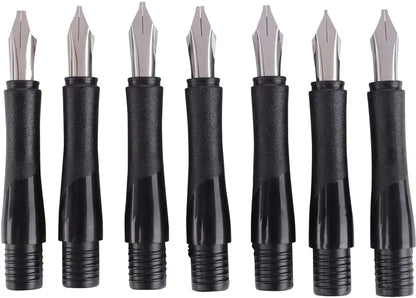 FRKB Sky Good Calligraphy Set with 5 Nibs,16 Ink Cartridges & 2 pens Pen Gift Set  (Ink Color - Black)
