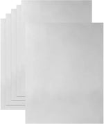A4 Silver Metallic Mirror Cardstock Sheets (10 Sheet)