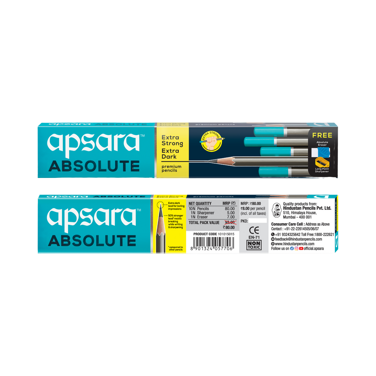 Apsara Absolute Pencils